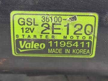 2012 Kia Soul Car Starter Motor Solenoid OEM P/N:36100-2E120 Fits OEM Used Auto Parts