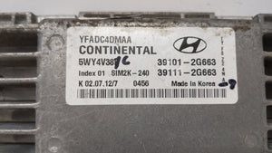 2011-2014 Hyundai Sonata PCM Engine Control Computer ECU ECM PCU OEM Fits OEM Used Auto Parts - Oemusedautoparts1.com