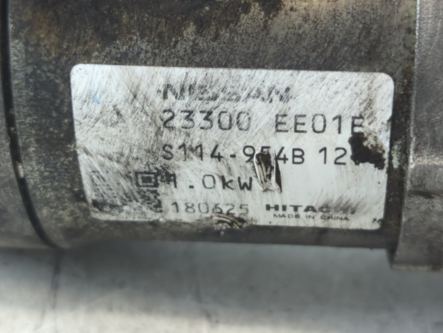 2019 Nissan Versa Car Starter Motor Solenoid OEM P/N:23300 EE01E Fits OEM Used Auto Parts - Oemusedautoparts1.com