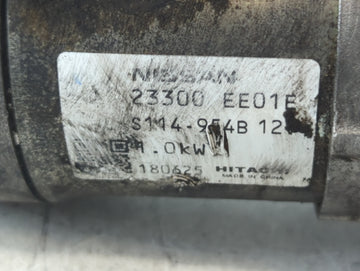 2019 Nissan Versa Car Starter Motor Solenoid OEM P/N:23300 EE01E Fits OEM Used Auto Parts
