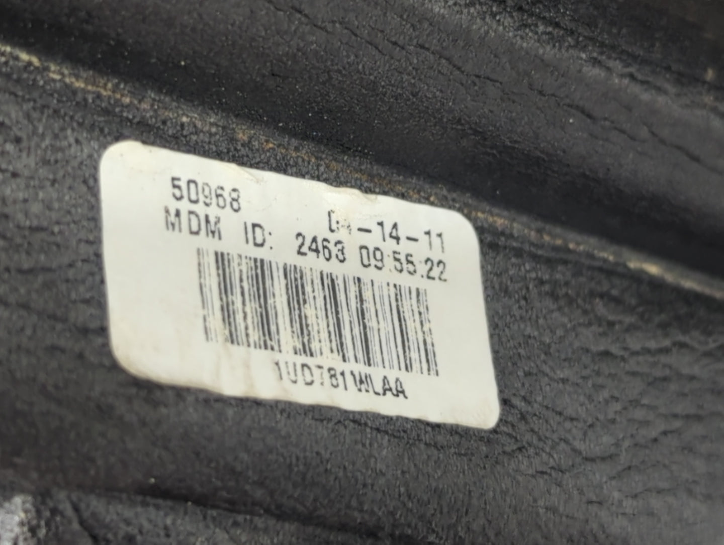 2011 Dodge Journey Side Mirror Replacement Passenger Right View Door Mirror P/N:1UD781WLAA Fits OEM Used Auto Parts - Oemusedautoparts1.com