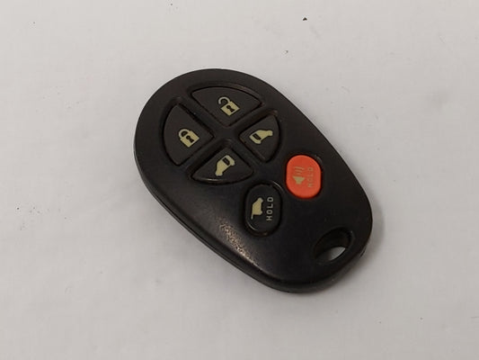 2004-2018 Toyota Sienna Keyless Entry Remote Gq43vt20t 6 Buttons Van - Oemusedautoparts1.com