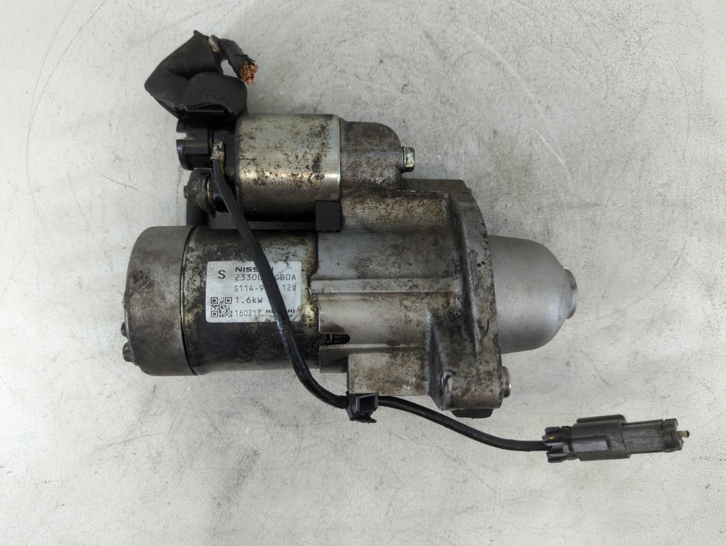 2014-2020 Infiniti Q50 Car Starter Motor Solenoid OEM P/N:S114-967 12V 23300 4GB0A Fits OEM Used Auto Parts