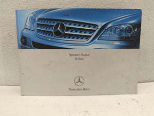 2008 Mercedes-Benz Ml250 Owners Manual Book Guide P/N:164 584 73 82 OEM Used Auto Parts