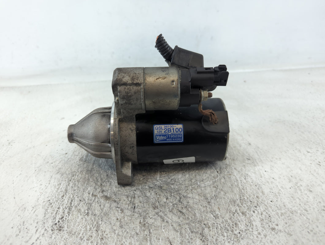 2013 Kia Soul Car Starter Motor Solenoid OEM P/N:1195239 36100-2B100 Fits Fits 2012 2014 2015 2016 2017 OEM Used Auto Parts