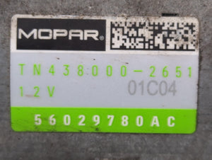 2018-2022 Jeep Wrangler Car Starter Motor Solenoid OEM P/N:438000 2651 56029780AC Fits Fits 2016 2017 2018 2019 2020 2021 2022 OEM Used Auto Parts