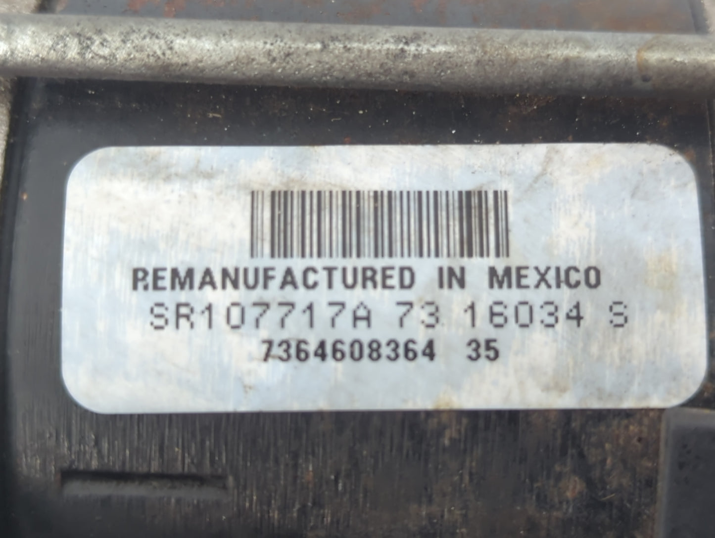 1999 Ford Explorer Car Starter Motor Solenoid OEM P/N:SR107717A 73 Fits OEM Used Auto Parts - Oemusedautoparts1.com