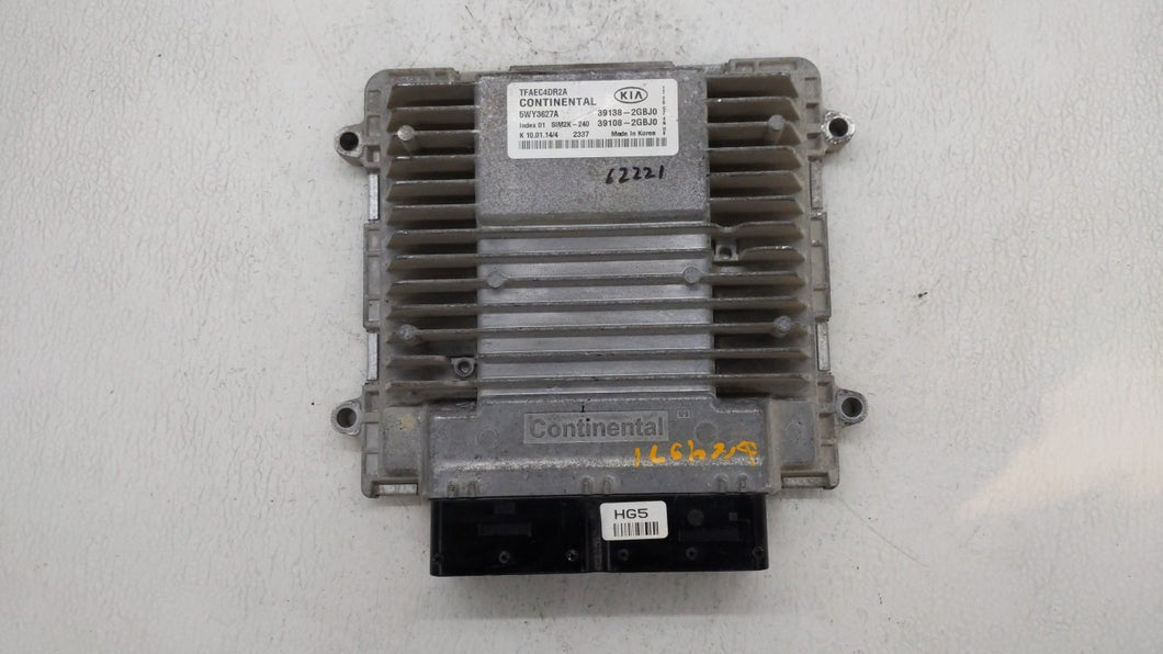 2014-2015 Kia Optima PCM Engine Control Computer ECU ECM PCU OEM P/N:39138-2GBJ0 391082GBJ0, 39108-2GBJ0 Fits Fits 2014 2015 OEM Used Auto Parts