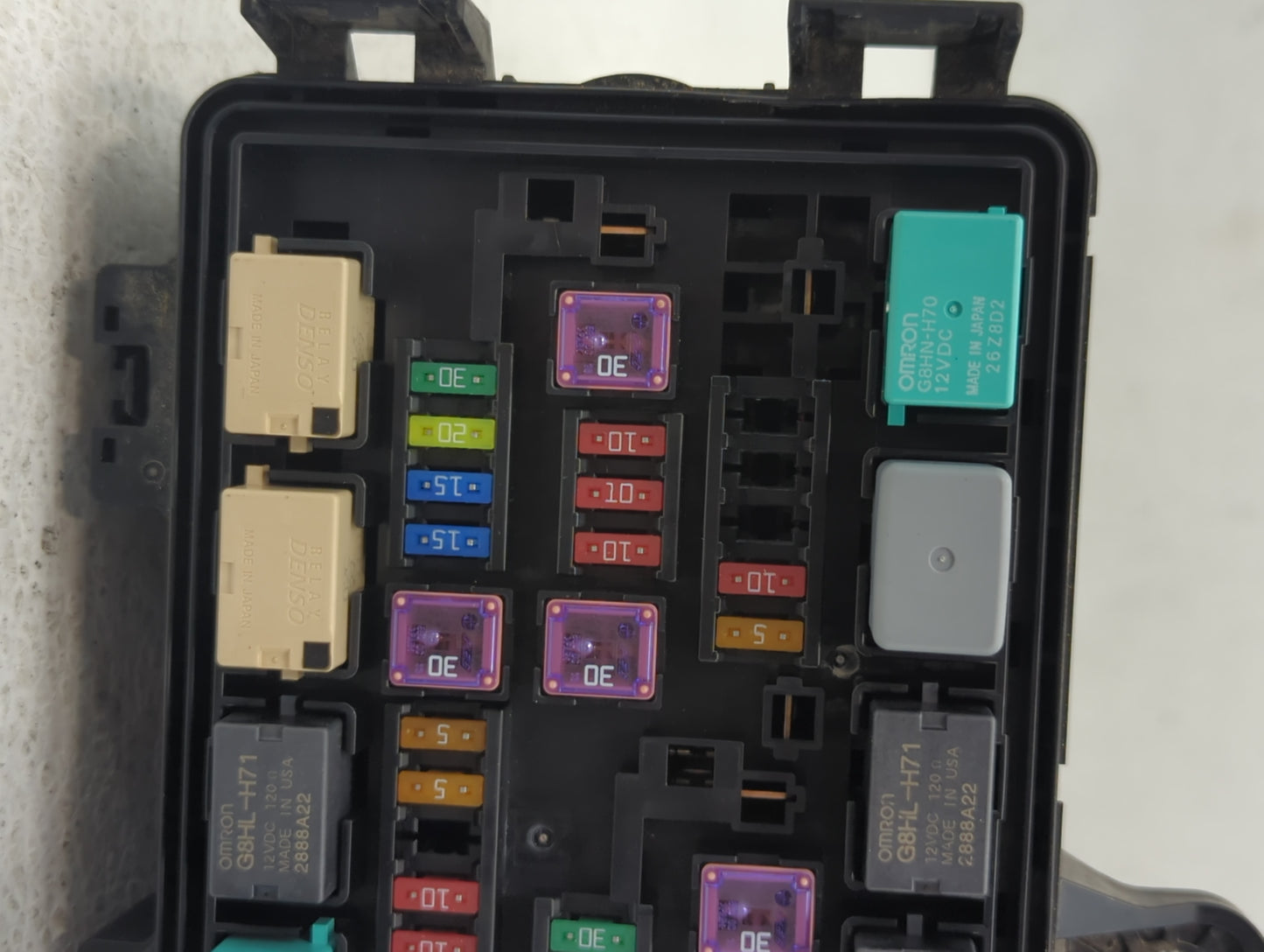 2019 Honda Odyssey Fusebox Fuse Box Panel Relay Module P/N:7171-4924-30 Fits OEM Used Auto Parts - Oemusedautoparts1.com
