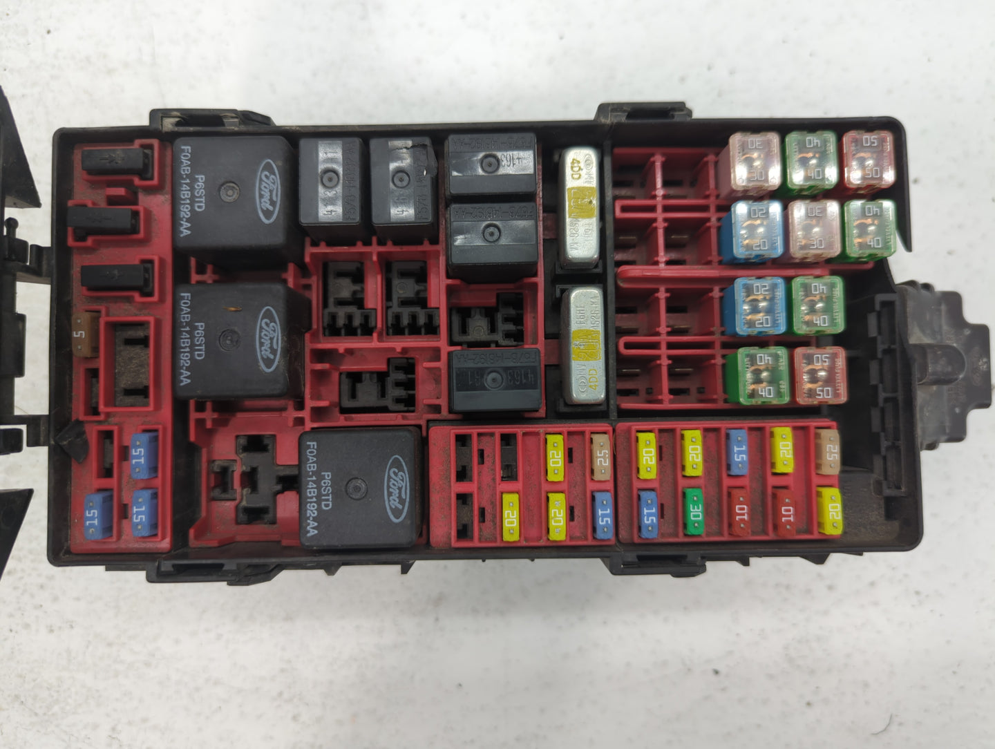 2005 Nissan Rogue Fusebox Fuse Box Panel Relay Module P/N:4L3T-14A003-AA Fits OEM Used Auto Parts - Oemusedautoparts1.com