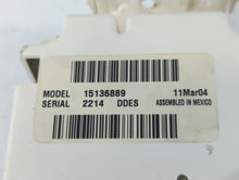 2003-2004 Chevrolet Avalanche 1500 Climate Control Module Temperature AC/Heater Replacement P/N:2214 15136889 Fits Fits 2003 2004 OEM Used Auto Parts