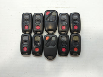 compare product Lot of 10 Mazda Keyless Entry Remote Fob KPU41805 | KPU41846 | KPU41777