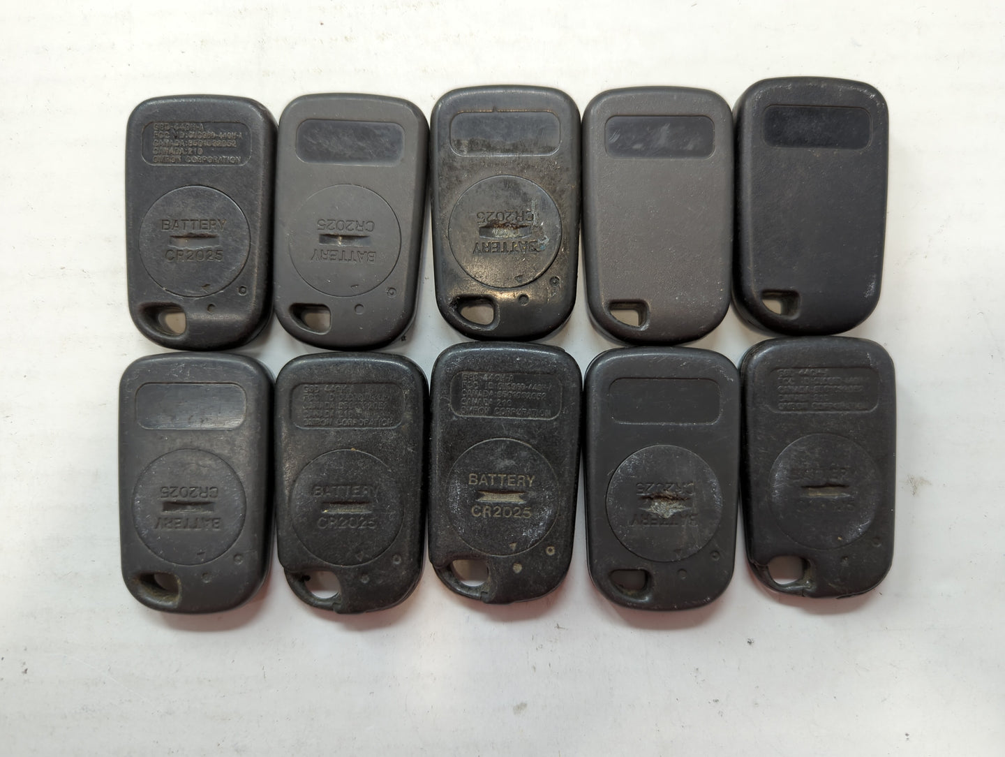 Lot of 10 Honda Keyless Entry Remote Fob OUCG8D-440H-A - Oemusedautoparts1.com