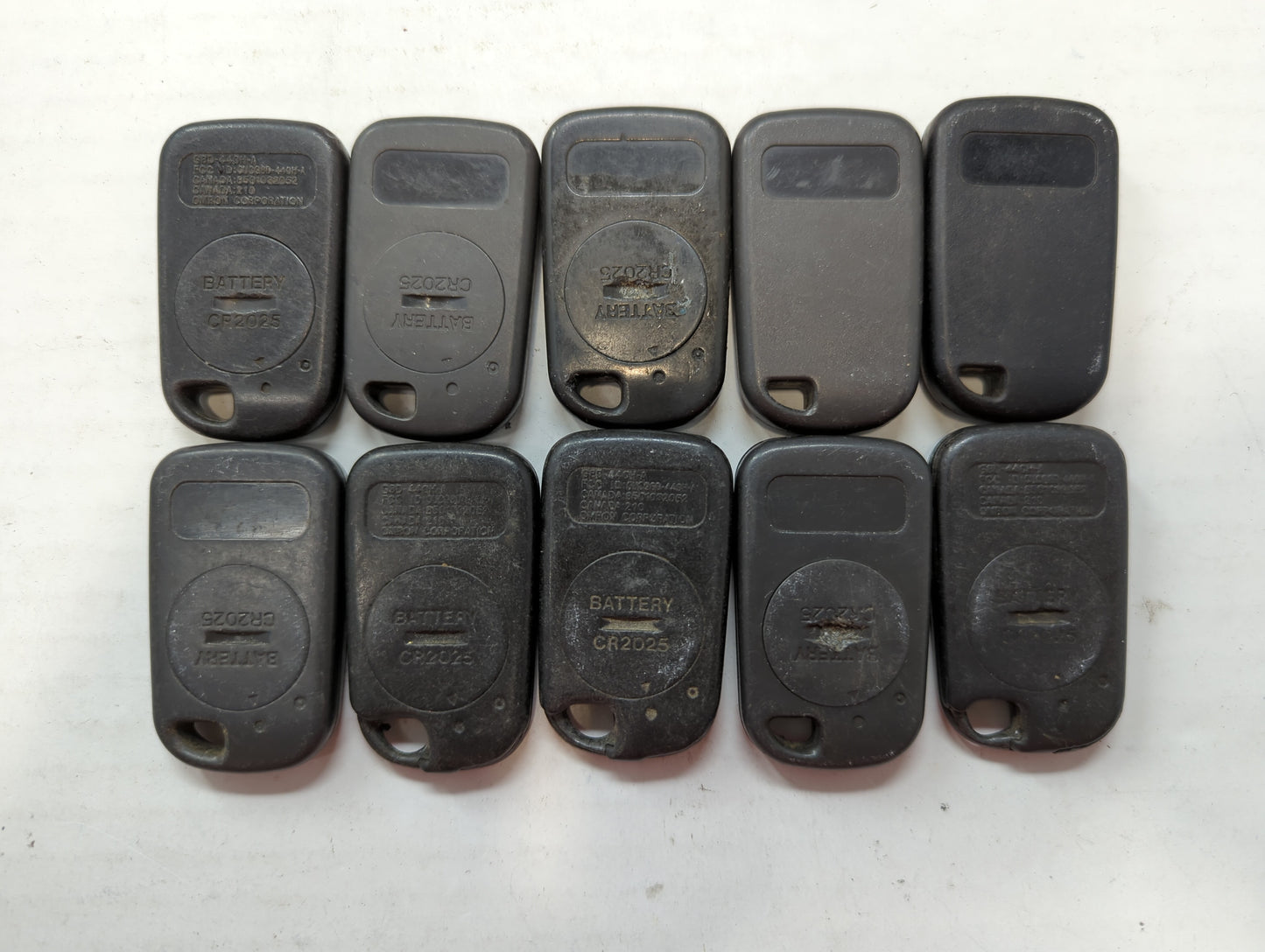 Lot of 10 Honda Keyless Entry Remote Fob OUCG8D-440H-A - Oemusedautoparts1.com