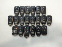 Lot of 20 Hyundai Keyless Entry Remote Fob MIXED FCC IDS MIXED PART - Oemusedautoparts1.com