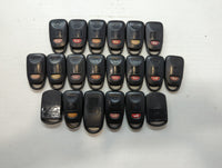 Lot of 20 Hyundai Keyless Entry Remote Fob MIXED FCC IDS MIXED PART - Oemusedautoparts1.com