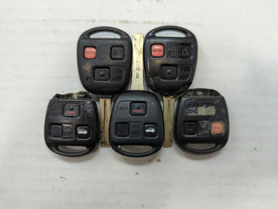 Lot of 5 Lexus Keyless Entry Remote Fob N14TMTX-1