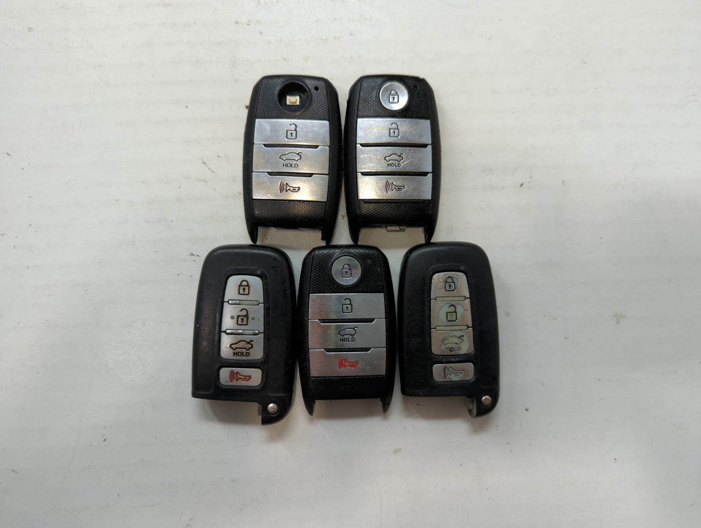Lot of 5 Kia Keyless Entry Remote Fob TQ8-FOB-4F08 | SY5HMFNA04 | - Oemusedautoparts1.com