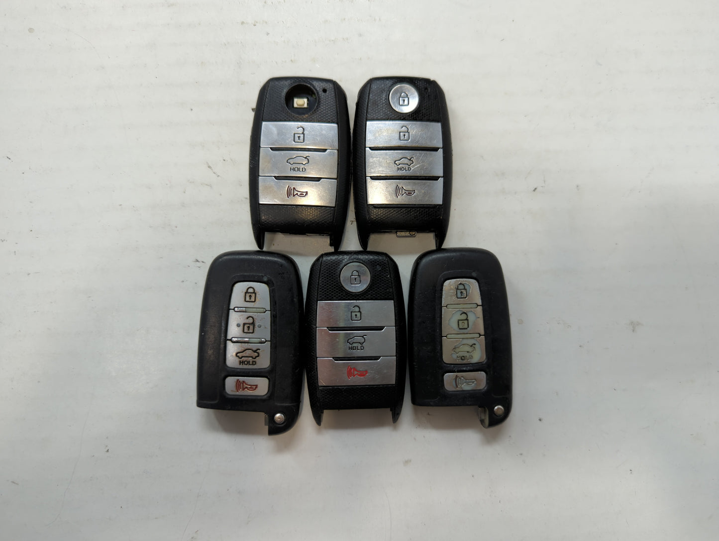 Lot of 5 Kia Keyless Entry Remote Fob TQ8-FOB-4F08 | SY5HMFNA04 | - Oemusedautoparts1.com