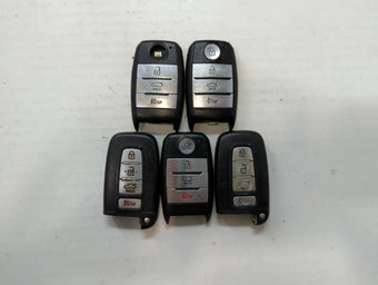compare product Lot of 5 Kia Keyless Entry Remote Fob TQ8-FOB-4F08 | SY5HMFNA04 |