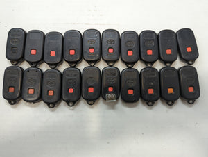 Lot of 20 Toyota Keyless Entry Remote Fob GQ43VT14T | HYQ12BAN