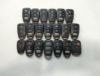 Lot of 20 Hyundai Keyless Entry Remote Fob MIXED FCC IDS MIXED PART - Oemusedautoparts1.com