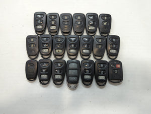 Lot of 20 Hyundai Keyless Entry Remote Fob MIXED FCC IDS MIXED PART