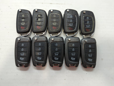 Lot of 10 Hyundai Keyless Entry Remote Fob MIXED FCC IDS MIXED PART