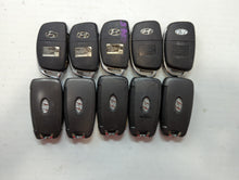 Lot of 10 Hyundai Keyless Entry Remote Fob MIXED FCC IDS MIXED PART