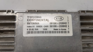 2015 Kia Optima PCM Engine Control Computer ECU ECM PCU OEM P/N:39108-2GBH2 39138-2GBH2 Fits OEM Used Auto Parts - Oemusedautoparts1.com