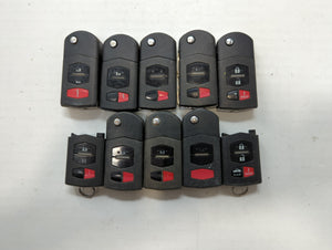 Lot of 10 Mazda Keyless Entry Remote Fob KPU41788 | BGBX1T478SKE12501