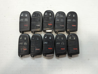 Lot of 10 Dodge Keyless Entry Remote Fob MIXED FCC IDS MIXED PART NUMBERS