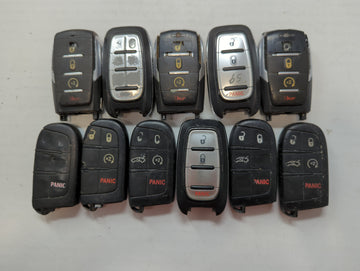 Lot of 11 Chrysler Keyless Entry Remote Fob M3N40821302 | OHT-4882056 | - Oemusedautoparts1.com