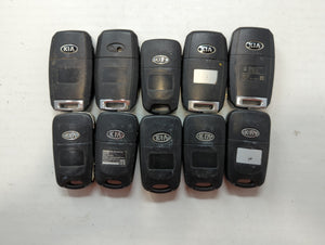 Lot of 10 Kia Keyless Entry Remote Fob MIXED FCC IDS MIXED PART NUMBERS