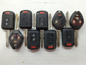 Lot of 9 Mitsubishi Keyless Entry Remote Fob OUCJ166N | OUCG8D-620M-A