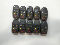 Lot of 10 Volvo Keyless Entry Remote Fob LQNP2T-APU - Oemusedautoparts1.com