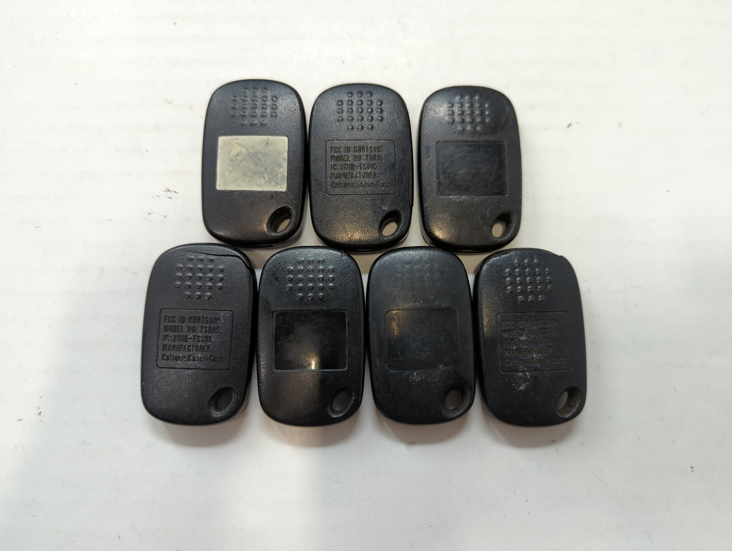 Lot of 7 Suzuki Keyless Entry Remote Fob KBRTS005 - Oemusedautoparts1.com