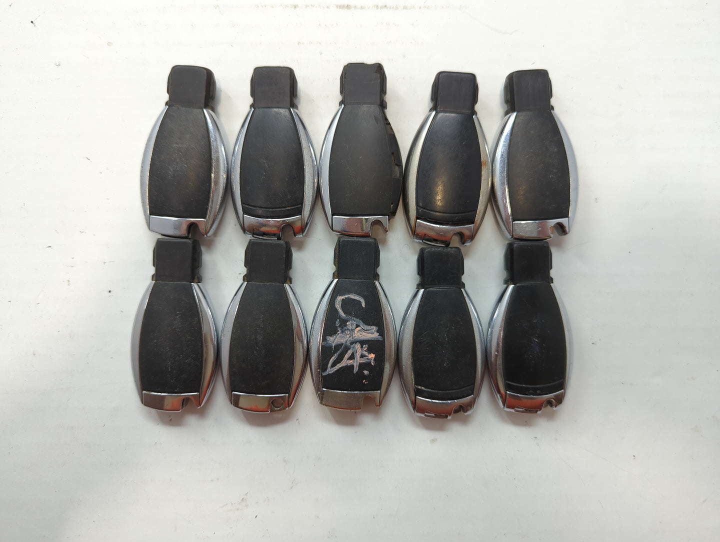 Lot of 10 Mercedes-Benz Keyless Entry Remote Fob IYZDC11 | KR55WK9031 | - Oemusedautoparts1.com