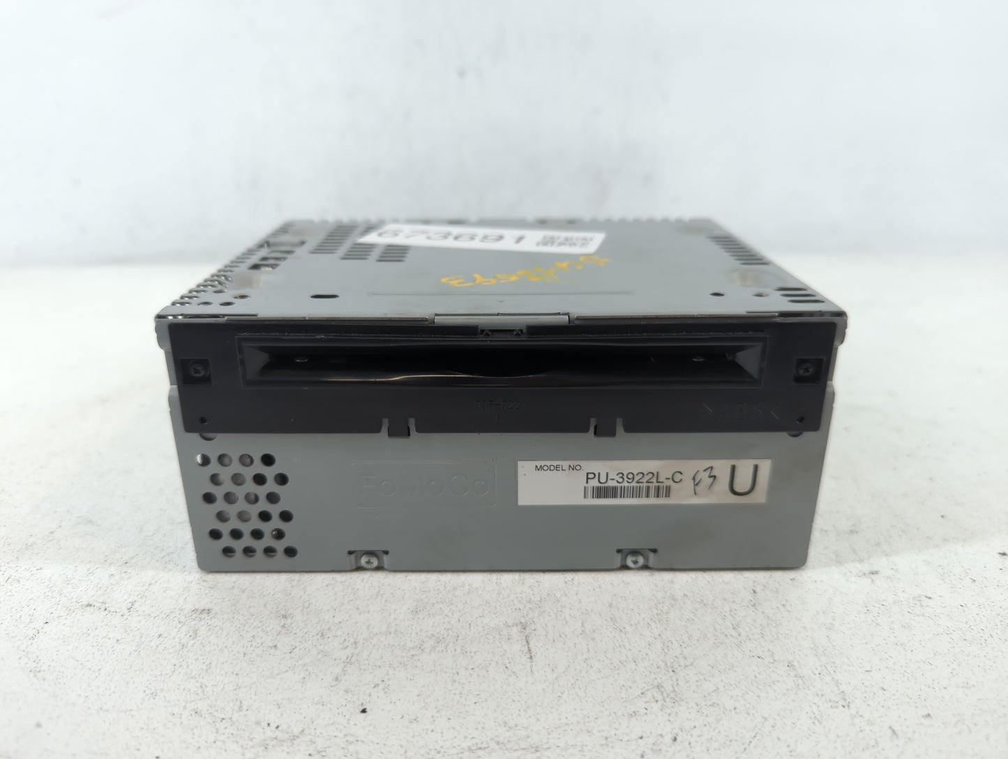 2017 Ford Explorer Radio AM FM Cd Player Receiver Replacement P/N:HB5T-19C107-BA Fits OEM Used Auto Parts - Oemusedautoparts1.com