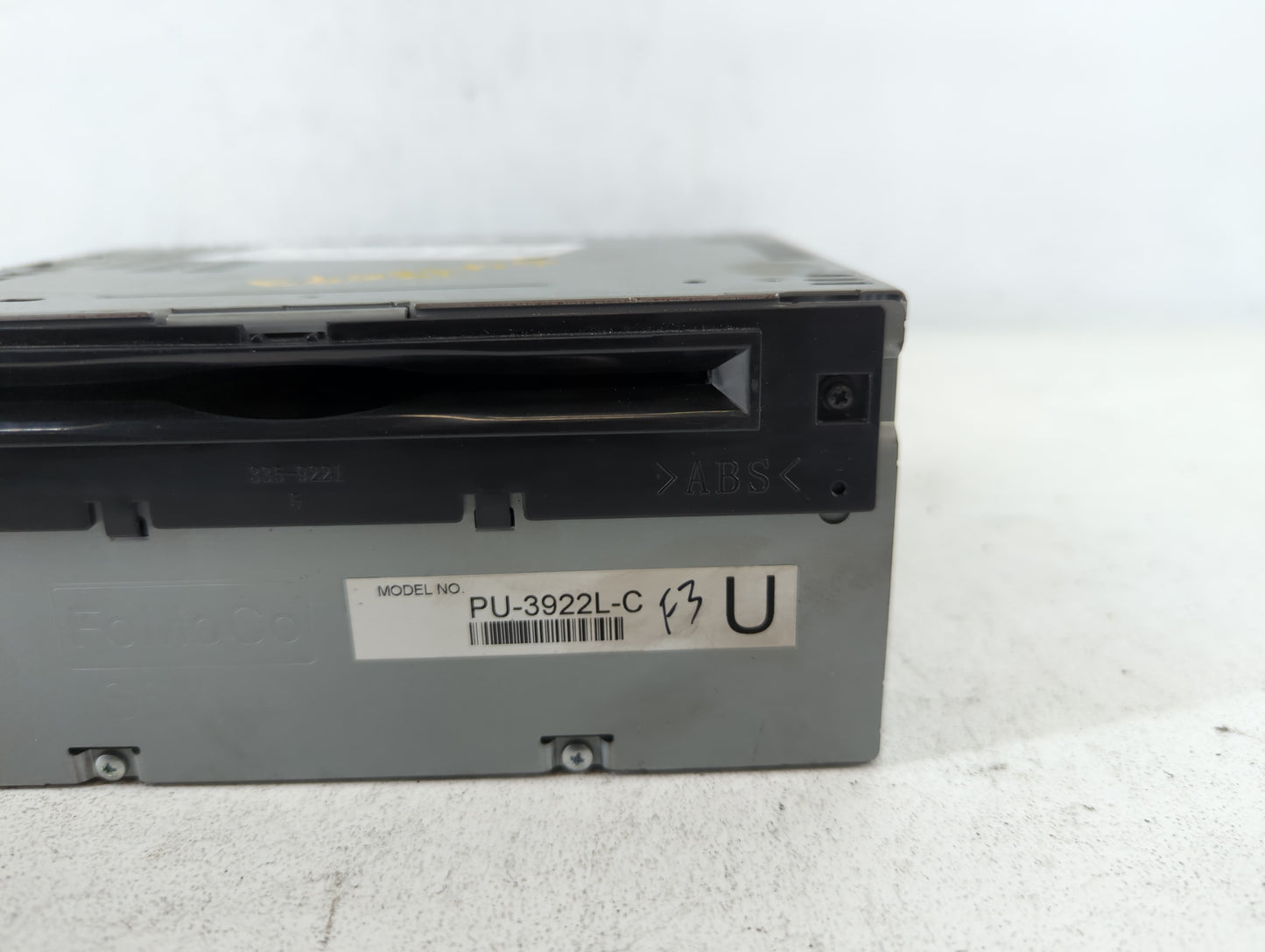 2017 Ford Explorer Radio AM FM Cd Player Receiver Replacement P/N:HB5T-19C107-BA Fits OEM Used Auto Parts - Oemusedautoparts1.com