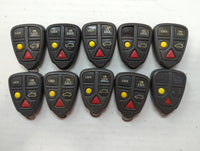 Lot of 10 Volvo Keyless Entry Remote Fob HYQ12AAA MIXED PART NUMBERS - Oemusedautoparts1.com