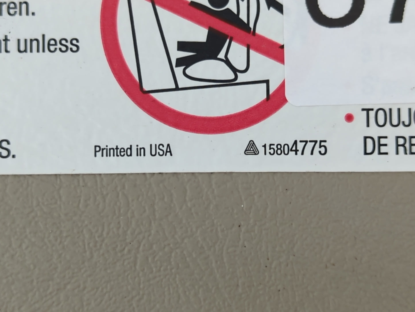 2003-2021 Chevrolet Express 2500 Sun Visor Shade Replacement Passenger Right Mirror Fits OEM Used Auto Parts - Oemusedautoparts1.com