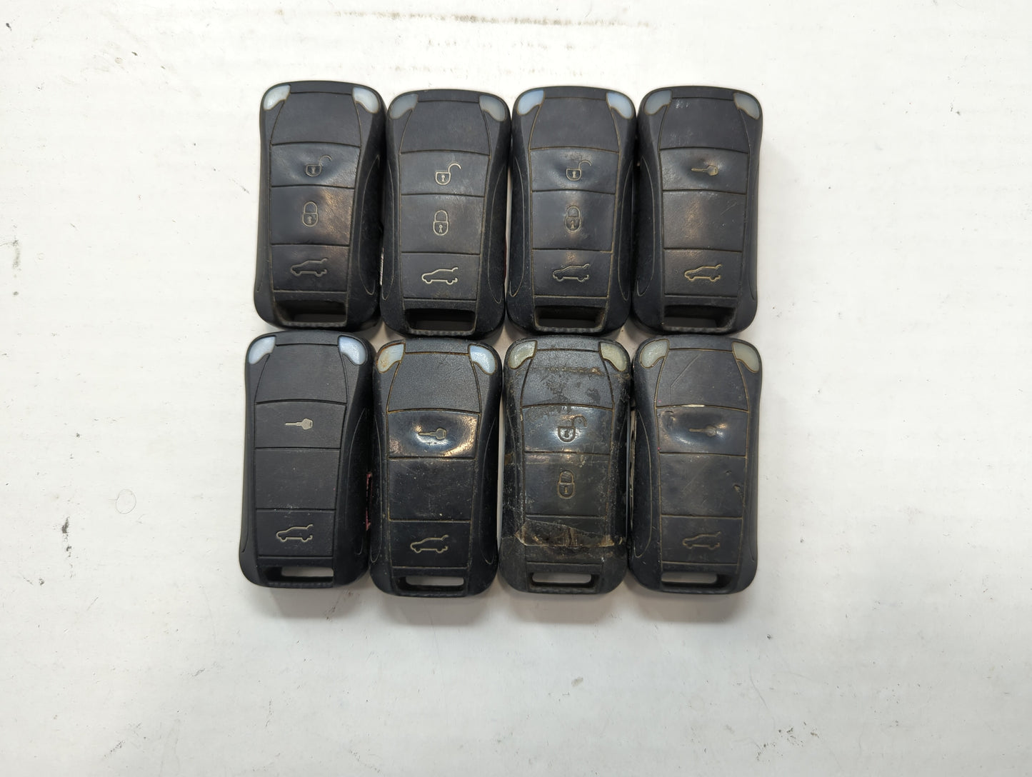 Lot of 8 Porsche Keyless Entry Remote Fob KR55WK45022 | KR55WK45032 - Oemusedautoparts1.com