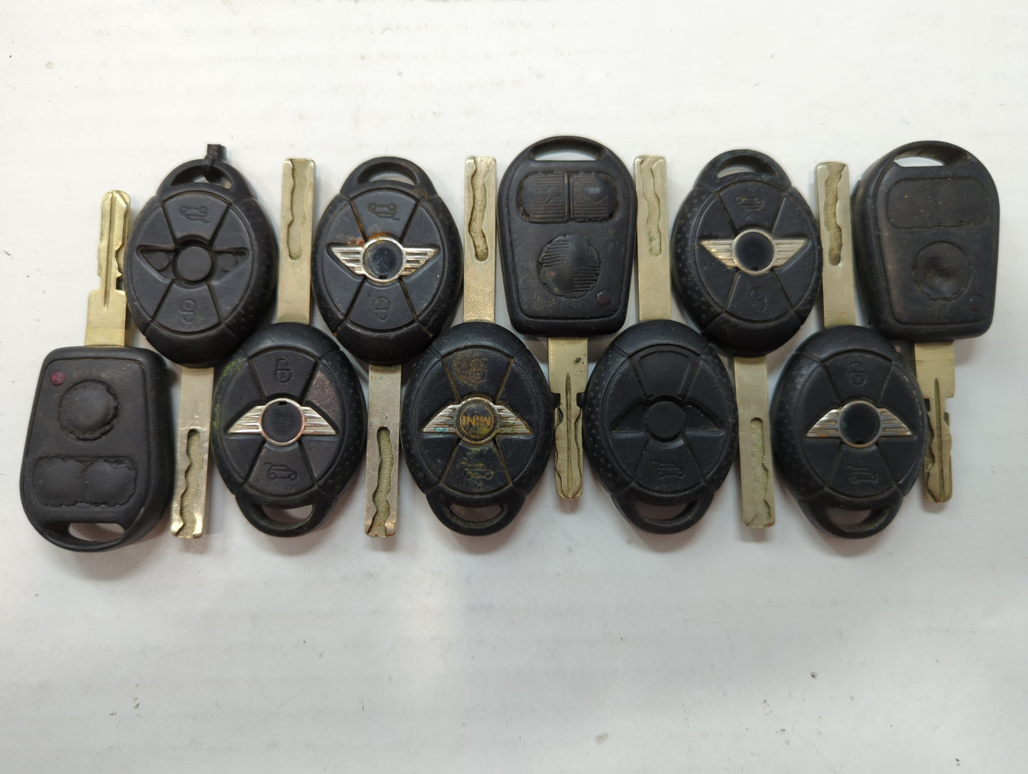 Lot of 10 Mini Keyless Entry Remote Fob LX8-FZV - Oemusedautoparts1.com