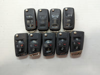 Lot of 9 Volkswagen Keyless Entry Remote Fob NBGFS125C1 | NBG010206T | - Oemusedautoparts1.com