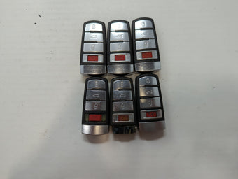 compare product Lot of 6 Volkswagen Keyless Entry Remote Fob NBG009066T MIXED PART