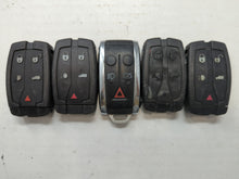 Lot of 5 Land Rover Keyless Entry Remote Fob MIXED FCC IDS MIXED PART