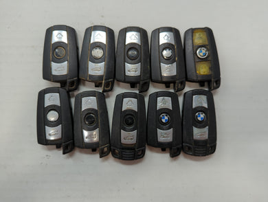 Lot of 10 Bmw Keyless Entry Remote Fob KR55WK49123 | KR55WK49127 MIXED