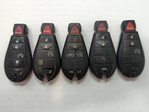 Lot of 5 Dodge Keyless Entry Remote Fob M3N5WY783 MIXED PART NUMBERS