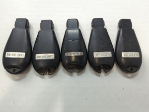 Lot of 5 Dodge Keyless Entry Remote Fob M3N5WY783 MIXED PART NUMBERS